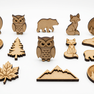 Imán de nevera de madera MDF 3D de primera calidad, cortado con láser, mayorista para tiendas de souvenirs - Product Image 1
