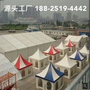 Carpa Tengcheng de tela Oxford para las cuatro estaciones, tipo extendido de gran espacio, para acampar al aire libre y en hoteles de campo. - Product Image 2
