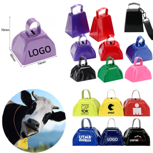 <span class=keywords><strong>3</strong></span> inç sağlam Metal Cowbells kolu yüzük ile bir Ling Cowbell spor olay promosyon gürültü yapımcıları için <span class=keywords><strong>3</strong></span> "inek çan okul için - Product Image 1