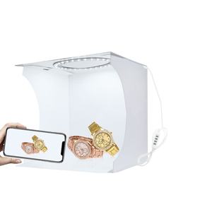 Mini softbox plegable portátil para fotografía, <span class=keywords><strong>caja</strong></span> <span class=keywords><strong>de</strong></span> estudio <span class=keywords><strong>de</strong></span> tela <span class=keywords><strong>de</strong></span> alta calidad, PU5023, 23cm - Product Image 1