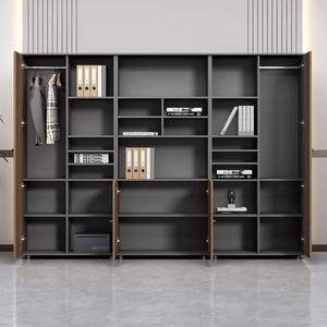 ตู้เอกสารแบบโมดูลาร์ทันสมัยสำหรับสำนักงานที่บ้าน ดีไซน์คุณภาพสไตล์อินดัสเทรียล ผลิตจากเมลามีน เหมาะสำหรับใช้ในโรงเรียนและโรงพยาบาล - Product Image 3