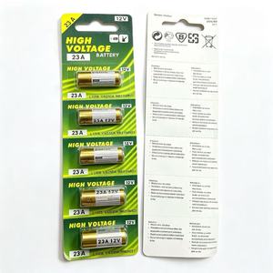 Pile alcaline 23A <span class=keywords><strong>12V</strong></span> pour télécommandes, outils électriques, sonnettes sans fil, contrôle d'accès, balises RFID, panneaux d'alarme incendie, dressage d'animaux - Product Image 1