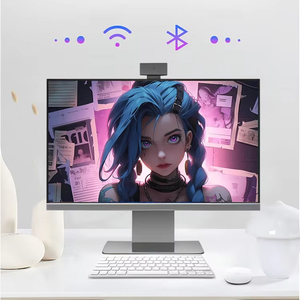 24 "27นิ้ว IPS LCD 8แกน <span class=keywords><strong>DDR3</strong></span> I5 DDR4 SSD HDD All In One PC เดสก์ท็อปคอมพิวเตอร์ AIO monoblock All-in-one สำนักงานธุรกิจการเล่นเกมพีซี - Product Image 1