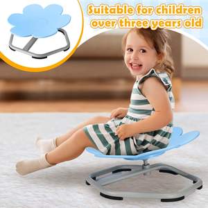 <span class=keywords><strong>Sedia</strong></span> Girevole Sensoriale per Bambini, Giocattolo Attività Sit and Spin, <span class=keywords><strong>Sedia</strong></span> Oscillante per Bambini Autistici, <span class=keywords><strong>Sedia</strong></span> Girevole per Allenamento - Product Image 6