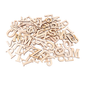งานฝีมือไม้ขายส่ง ตัวอักษรไม้ DIY สำหรับตกแต่ง - Product Image 5