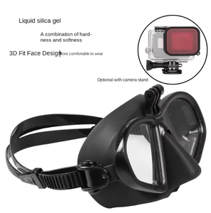 Gafas de Buceo de Cristal Templado al por Mayor - Impermeables, Antivaho, Electrochapadas con Soporte para Cámara - Product Image 5
