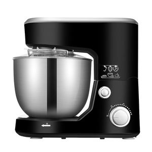 Robot pâtissier électrique planétaire 3-en-1 avec bol mélangeur rotatif excentrique de 5 L et 3 vitesses pour cuisine domestique - Product Image 4
