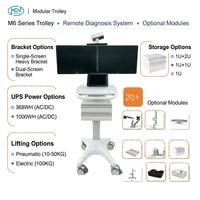 Chariot médical informatique Meden, support pour scanner oral, chariot médical mobile, hôpital, salon de beauté, plastique ABS, 5 ans