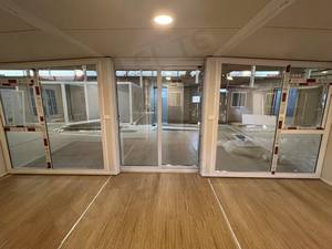 Lusso 30 FT espandibile contenitore pieghevole casa presso il Resort, con pareti di vetro e prestazioni di isolamento eccellenti - Product Image 4
