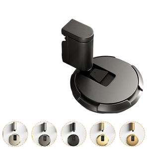 Butée de <span class=keywords><strong>porte</strong></span> ultra étroite en acier inoxydable poinçonnant l'entrée d'aspiration de sol Anti-Collision butée de <span class=keywords><strong>porte</strong></span> <span class=keywords><strong>fixe</strong></span> à vent arrière pour salle de bain - Product Image 2