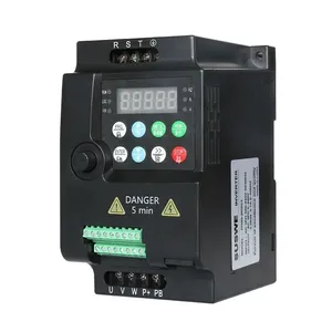 Variateur de vitesse à prix réduit <span class=keywords><strong>VF</strong></span> 0-50/60Hz VFD 50Hz/60Hz 220V-380V Triphasé pour compresseurs et moteurs - Product Image 1