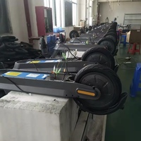 Trottinette électrique pliable 500W 10 pouces en alliage d'aluminium à deux roues pour adultes, haute endurance, absorption des chocs, capteur numérique