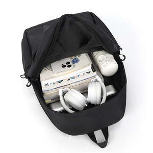 Sac à dos unisexe personnalisé avec logo pour lycéens, fermeture éclair et doublure en polyester pour ordinateur portable – Collection 2025 (vente en gros) - Product Image 3