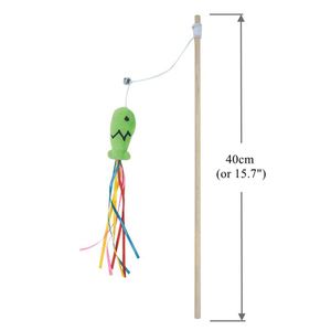 Juguetes Interactivos para Gatos: Varita de Madera Natural con Catnip para Gatos de Interior, Juguete Estimulante para Gatitos, Suministros para Mascotas - Product Image 5