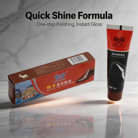 Cirage instantané effet miroir One Step Mirror Gloss 30G Jinyang : Créez une surface de chaussures brillante comme un miroir