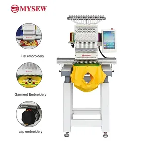 MYSEW <span class=keywords><strong>MFGS</strong></span> 1201 Tête Unique 12 Aiguilles Automatique Haute Vitesse Numérique Personnalisé Machine à Broder Industrielle Informatisée à Vendre - Product Image 3