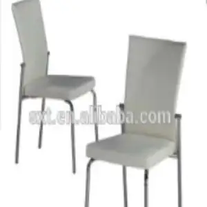 Moderno bianco Coccodrillo artificiale in pelle sedia da pranzo