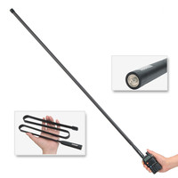 ABBREE SMA-Female 108CM Dual Band VHF UHF 144/430Mhz Foldable CS Tactical Antenna For UV-5R UV-82 AR-F8 Two Way Radio