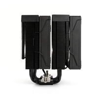 XINMAI ARGB 4PIN120mm Pure Copper Tube Radiator 6 Heat Pipes Twin Tower Type CPU Cooler PWM for Gaming PC CPU FAN