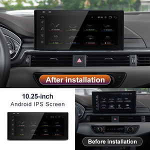 STWEI Qualcomm Android15 Carplay AUTO pour AUDI 2018-2022 A4 A5 S5 B9 Lecteurs vidéo de voiture GPS Navigation Écran intelligent - Product Image 2