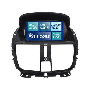 ZWNAV Pour Peugeot 207 2007 2008 2009 2010 2011 2012 2013 2014 Android Écran GPS Navi Automatique Audio Stéréo Radio enregistreur Unité de Tête