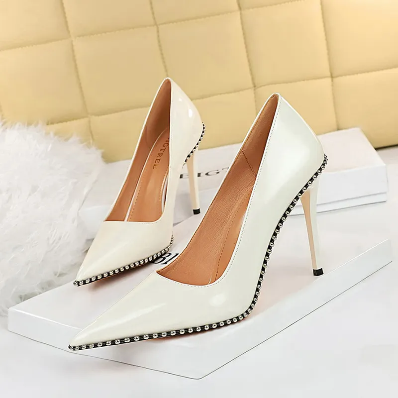 Sinya High Quality Office Ladies High Heels Shoes Female Pumps For Women Sexy Dress Shoes Bridal Shoes Party Wear High Heels Pu