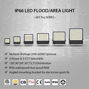Fabrik Großhandel Hochwertiger Scheinwerfer Wasserdicht 300W 500W 600W 5700K Projekt Sportstadion High Lumen LED Flutlichter