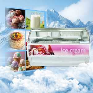 Commerciële Vriezer Winkelcentrum Ijs Display Vriezer Lage Temperatuur Ijs Teller Display - Product Image 1