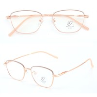 Lunettes de vue ultra-légères rétro œil-de-chat anti-lumière bleue avec verres solides confortables, style vintage tendance et à la mode, vente en gros