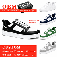 Chaussures de skate basses personnalisées style Air-Force