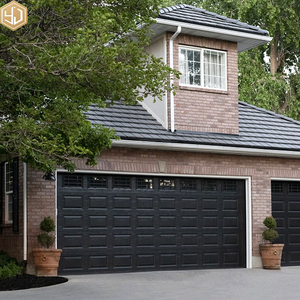 باب مرآب كهربائي قابل للطي من الفولاذ المجلفن الرمادي للمنازل، رائج البيع - Product Image 2