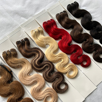 Vente en gros de trame automatique Extensions de cheveux humains vierges De Cabello Humano Paquets naturels Trame de machine Extensions de cheveux humains