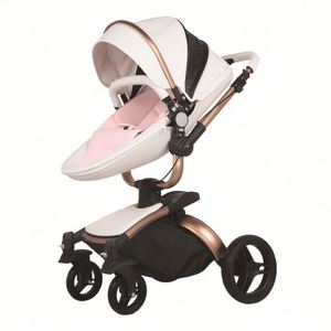 Sistema de viaje económico al por mayor, cochecito de bebé de lujo 3 en 1 con capazo y silla de auto - Product Image 6