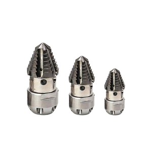Kit de buse de nettoyage de tuyaux d'égout à haute pression en acier inoxydable, débit 30-70 L/min, buse de jet d'égout - Product Image 2