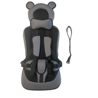 Ensemble Valise Siège Coussin de Voyage Amovible Écologique Robuste Antidérapant Léger pour Extérieur Sécurité Enfants Tout-petits