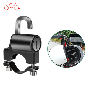Cerradura de <span class=keywords><strong>casco</strong></span> de aleación duradera de alta calidad para motocicletas y coches eléctricos Dispositivo de manillar <span class=keywords><strong>antirrobo</strong></span> multifuncional - Product Image 6