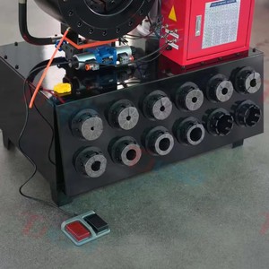 4 Inch Hose Crimping Machine 2100T Crimp Force 6-102mm Foot Button Automatic Control Crimper for Heavy <strong>Mining</strong> Hydraulic Hose - Product Image 5