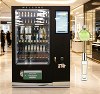 Distributeur automatique de parfums multi-devises, adapté aux clients du monde entier