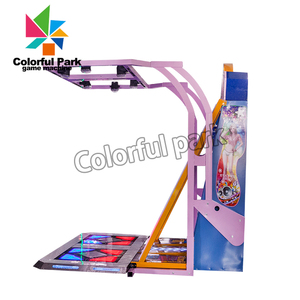 Machine d'arcade Dance Dance Revolution colorée, entièrement automatique, de haute qualité, à monnayeur, pour échange de tickets, pour parcs - Product Image 4