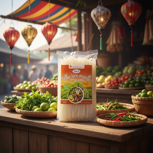 Los Mejores Fideos Secos Vietnamitas para Pho, Calidad Premium, Sin Gluten, Sabor Auténtico, Perfectos para Sopa Pho y Exportación Global - Product Image 1