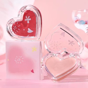 Fard à joues crème couleur unie, taille standard, waterproof, longue tenue, pour un maquillage des joues mignon, idéal pour les étudiants, cosmétiques faciaux abordables et populaires - Product Image 2