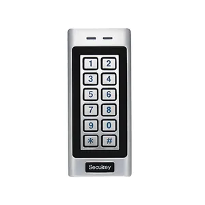 Secukey K4-MF आउटडोर आसान कीपैड 13.56MHz दरवाजा अभिगम नियंत्रण प्रणाली के साथ कीपैड पाठक अभिगम नियंत्रण कीबोर्ड