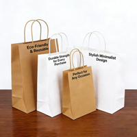 Sac en papier kraft double compartiment avec poignée, porte-gobelets à café, support pour 2 boissons, sac en papier kraft à emporter pour café