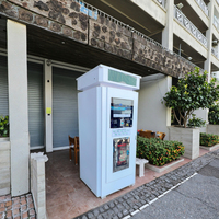 Distributeur automatique d'eau en libre-service sans pilote, purificateur d'eau communautaire par osmose inverse avec fonctionnement à pièces