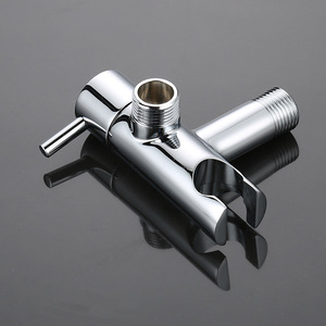 Латунный хромированный угловой кран для биде - Product Image 3