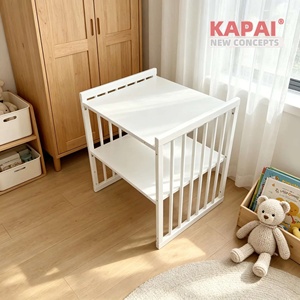 <span class=keywords><strong>Table</strong></span> à <span class=keywords><strong>langer</strong></span> en bois KAPAI pour bébés, gain de place, <span class=keywords><strong>grande</strong></span> capacité de rangement, unité multifonctionnelle pour la crèche - Product Image 6