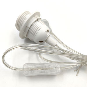 Hagood - <span class=keywords><strong>Cable</strong></span> de Interruptor Transparente de 1.8 Metros, 304 303, <span class=keywords><strong>Portalámparas</strong></span> E27/E14, <span class=keywords><strong>Enchufe</strong></span> EU/US, Adaptador de Ahorro de Energía, <span class=keywords><strong>Portalámparas</strong></span> - Product Image 1