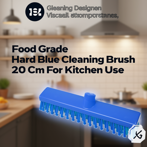 Spazzola per Pulizia Blu Resistente di Grado Alimentare 28 Cm per Uso in Cucina - Product Image 3