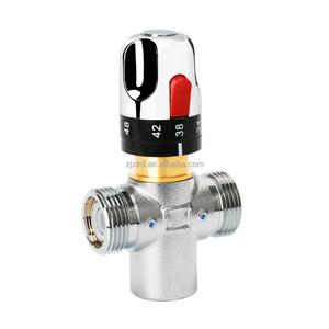 X9024BSGD15 Material de latón abierto y cerrado automático causado por la temperatura del agua de la válvula termostática - Product Image 2
