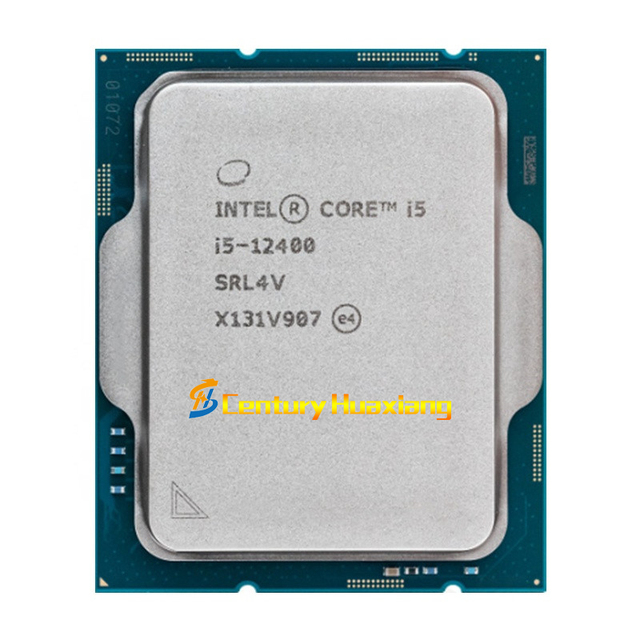 Intel Core Box or New Tray CPU I5-12400 18M 65W Desktop CPUs